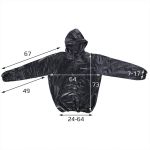 Dres sauna HMS DSS12 - czarny
