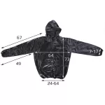 Dres sauna HMS DSS12 - czarny