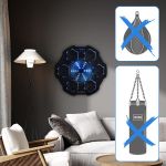 Elektroniczna tarcza bokserska HMS TB02 bluetooth z muzyką i rękawicami