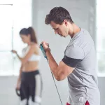 Guma fitness Reebok RATB-11032BL - poziom 3 Guma fitness Reebok RATB-11032BL - poziom 3