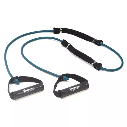 Guma fitness tubing double tube  Tiguar 2.0 - morski