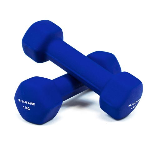 Hantelki fitness Sapphire SG-1101DV 2x1 kg