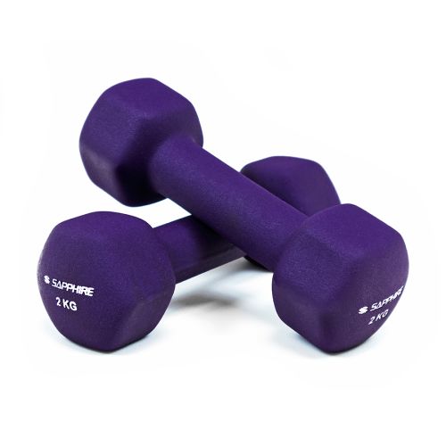 Hantelki fitness Sapphire SG-1102DV 2x2 kg