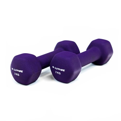 Hantelki fitness Sapphire SG-1102DV 2x2 kg Hantelki fitness Sapphire SG-1102DV 2x2 kg