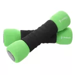 Hantelki miękkie HMS CM07 2 x 1,5 kg - zielone Hantelki miękkie HMS CM07 2 x 1,5 kg - zielone