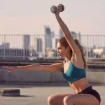 Hantelki fitness 2x2 kg Reebok RAWT-16152