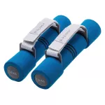 Hantle z uchwytem 2x1 kg Martes Beldo 97438-Blue Grey Hantle z uchwytem 2x1 kg Martes Beldo 97438-Blue Grey