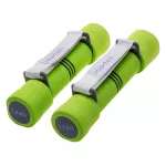 Hantle z uchwytem 2x1,5 kg Martes Beldo 97438-Green Grey Hantle z uchwytem 2x1,5 kg Martes Beldo 97438-Green Grey