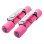 Hantle z uchwytem 2x0,5 kg Martes Beldo 97438-Pink Grey Hantle z uchwytem 2x0,5 kg Martes Beldo 97438-Pink Grey