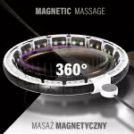 Hula hop z magnesami i obciążnikiem + licznik HMS HHM16 Hula hop z magnesami i obciążnikiem + licznik HMS HHM16