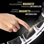 Hula hop z magnesami i obciążnikiem + licznik HMS HHM16 Hula hop z magnesami i obciążnikiem + licznik HMS HHM16