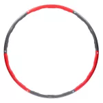 Hula hop HMS HHP002 100 cm 1,2 kg - czerwono-szary