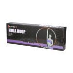 Hula hop HMS HHP002 100 cm 1,2 kg - czerwono-szary