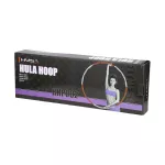 Hula hop HMS HHP002 100 cm 1,2 kg - czerwono-szary