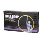 Hula hop masujący z magnesami HMS HHP005 85 cm - szaro-żółty