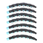 Hula hop masujący z magnesami HMS HHP006 98 cm - czarno-niebieski Hula hop masujący z magnesami HMS HHP006 98 cm - czarno-niebieski