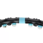 Hula hop masujący z magnesami HMS HHP006 98 cm - czarno-niebieski Hula hop masujący z magnesami HMS HHP006 98 cm - czarno-niebieski