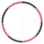 Hula hop HMS HHP024 110 cm 1,6 kg - czarno-różowy