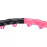 Hula hop HMS HHP024 110 cm 1,6 kg - czarno-różowy