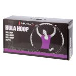 Hula hop HMS HHP024 110 cm 1,6 kg - czarno-różowy