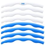 Hula hop One Fitness HHP090 niebiesko-biały 90cm