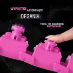 Hula hop z wypustkami i obciążnikiem One Fitness OHA01 - fioletowy