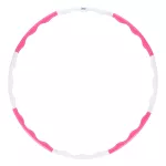 Hula hop One Fitness HHP090 różowo-biały 90 cm