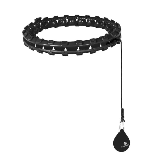 Hula hop z wypustkami i obciążnikiem Sapphire SG-059