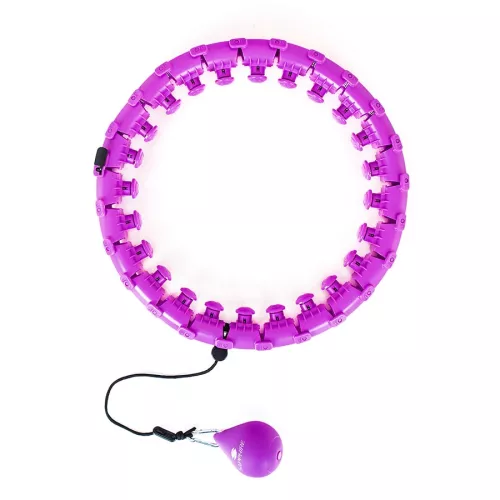 Hula hop z wypustkami i obciążnikiem Sapphire SG-059