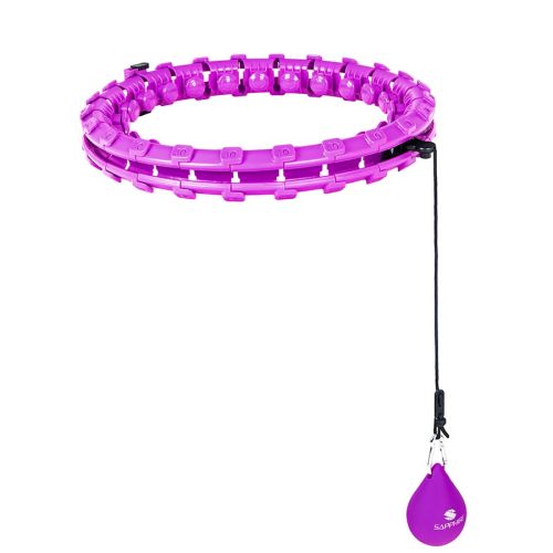 Hula hop z wypustkami i obciążnikiem Sapphire SG-059 Hula hop z wypustkami i obciążnikiem Sapphire SG-059