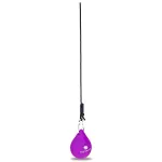 Hula hop z wypustkami i obciążnikiem Sapphire SG-059 - fioletowe