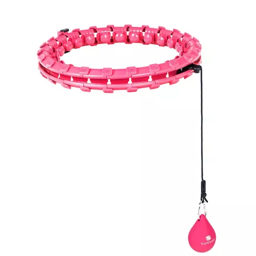 Hula hop z wypustkami i obciążnikiem Sapphire SG-059