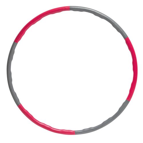 Hula hop Virtufit 100 cm - czerwono-szara