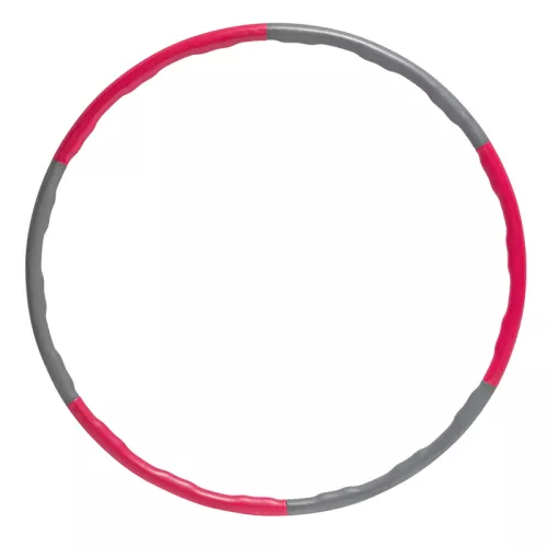 Hula hop Virtufit 100 cm - czerwono-szara