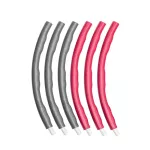 Hula hop Virtufit 100 cm - czerwono-szara
