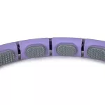 Hula hop z licznikiem, wypustkami i obciążnikiem Sapphire SG-067 - fioletowe