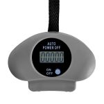 Hula hop z licznikiem, wypustkami i obciążnikiem Sapphire SG-067 - szare