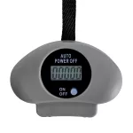 Hula hop z licznikiem, wypustkami i obciążnikiem Sapphire SG-067 - szare