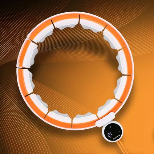 Hula hop z magnesami, wypustkami TPE i obciążnikiem HMS HHM21 + licznik