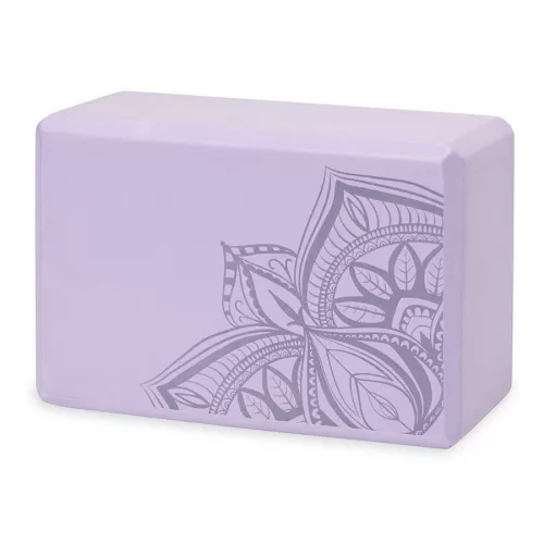 Kostka do jogi z pianki Gaiam Lilac Point 63748