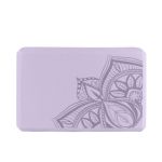 Kostka do jogi z pianki Gaiam Lilac Point 63748