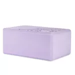 Kostka do jogi z pianki Gaiam Lilac Point 63748 Kostka do jogi z pianki Gaiam Lilac Point 63748