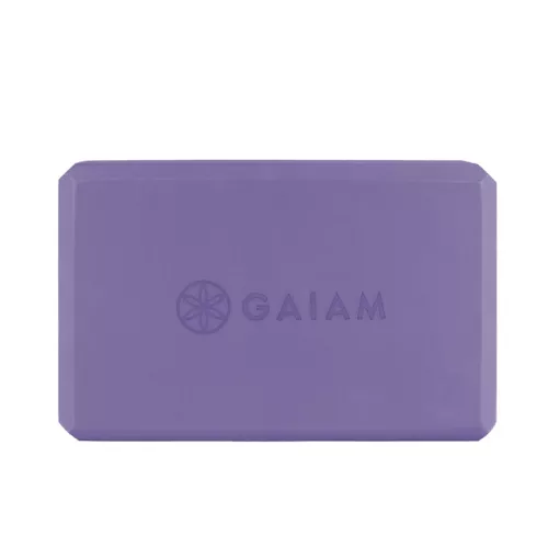 Kostka do jogi z pianki Gaiam 52214 - fioletowa
