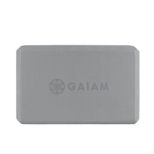 Kostka do jogi z pianki Gaiam 61350 - szara