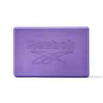 Kostka do jogi z pianki Reebok RAYG-10025PL fioletowa Kostka do jogi z pianki Reebok RAYG-10025PL fioletowa