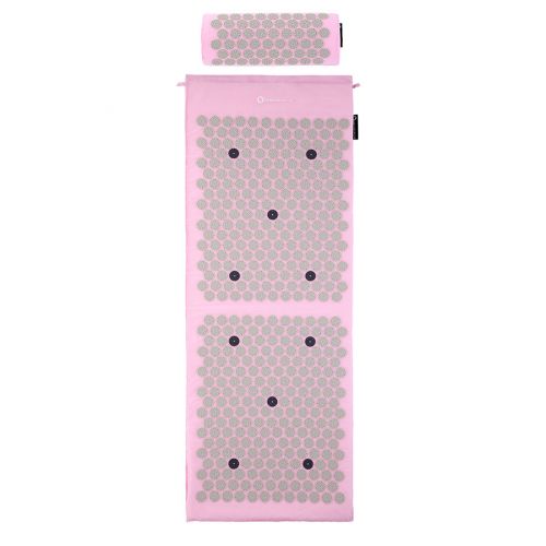 Mata do akupresury HMS Premium AKM04 Set - różowa Mata do akupresury HMS Premium AKM04 Set - różowa