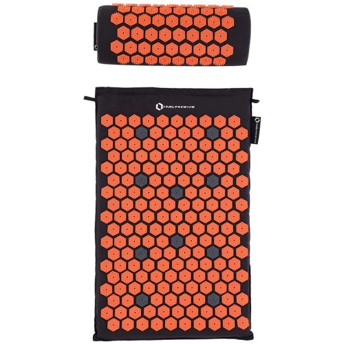 Mata do akupresury HMS Premium AKM01 Set - czarna Mata do akupresury HMS Premium AKM01 Set - czarna