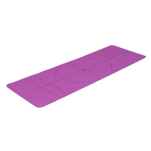 Mata do ćwiczeń z paskiem TPE Sapphire SG-1128 6 mm - fioletowa