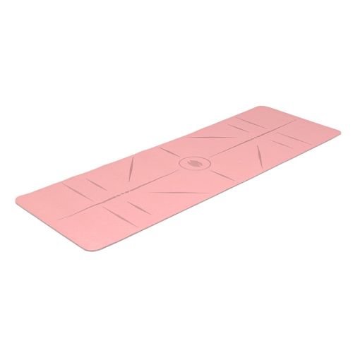 Mata do ćwiczeń z paskiem TPE Sapphire SG-1128 6 mm - różowa