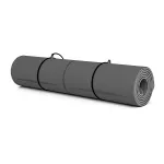 Mata do ćwiczeń z paskiem TPE Sapphire SG-1128 6 mm - szara